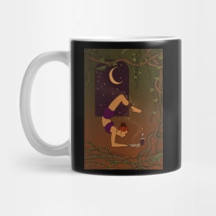 Yoga Witch Moon Spell Mug